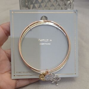 Fashion Gold and Silver Plated Bracelet Set